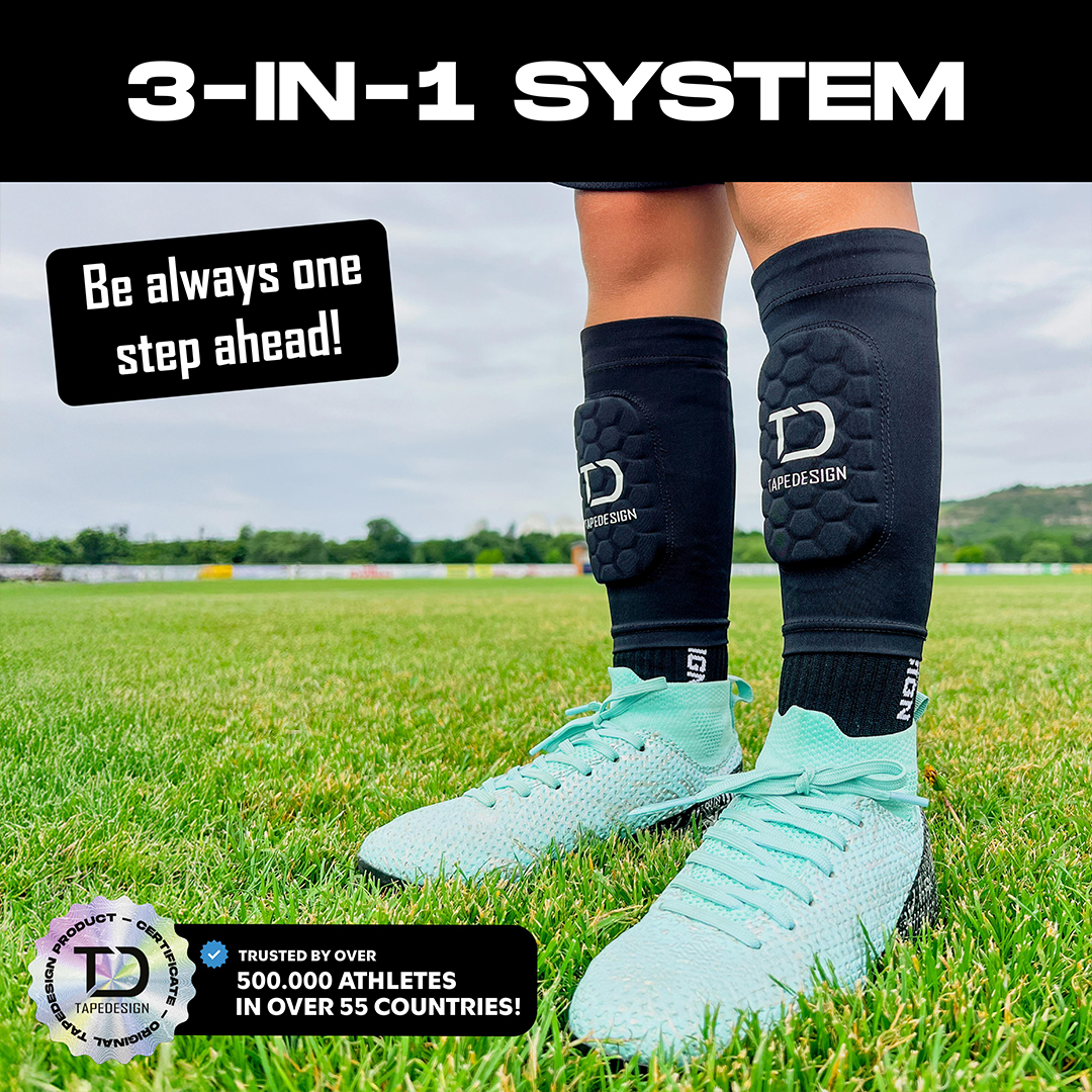 TAPEDESIGN® Shinguards Sleeve KIDS – Bild 2